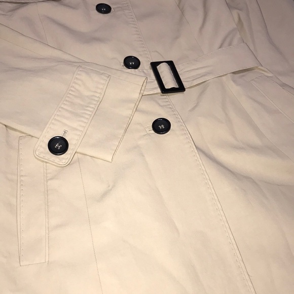 Cinzia Rocco Belted Over Coat Tan Size 6 - Picture 5 of 11